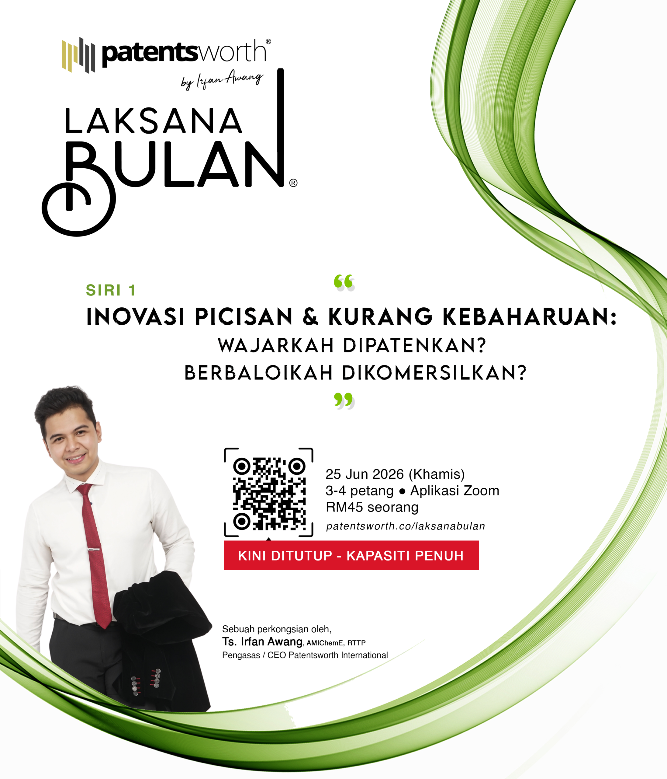 Inovasi Picisan & Kurang Kebaharuan: Wajarkah dipatenkan? Berbaloikah dikomersilkan? [PENUH]