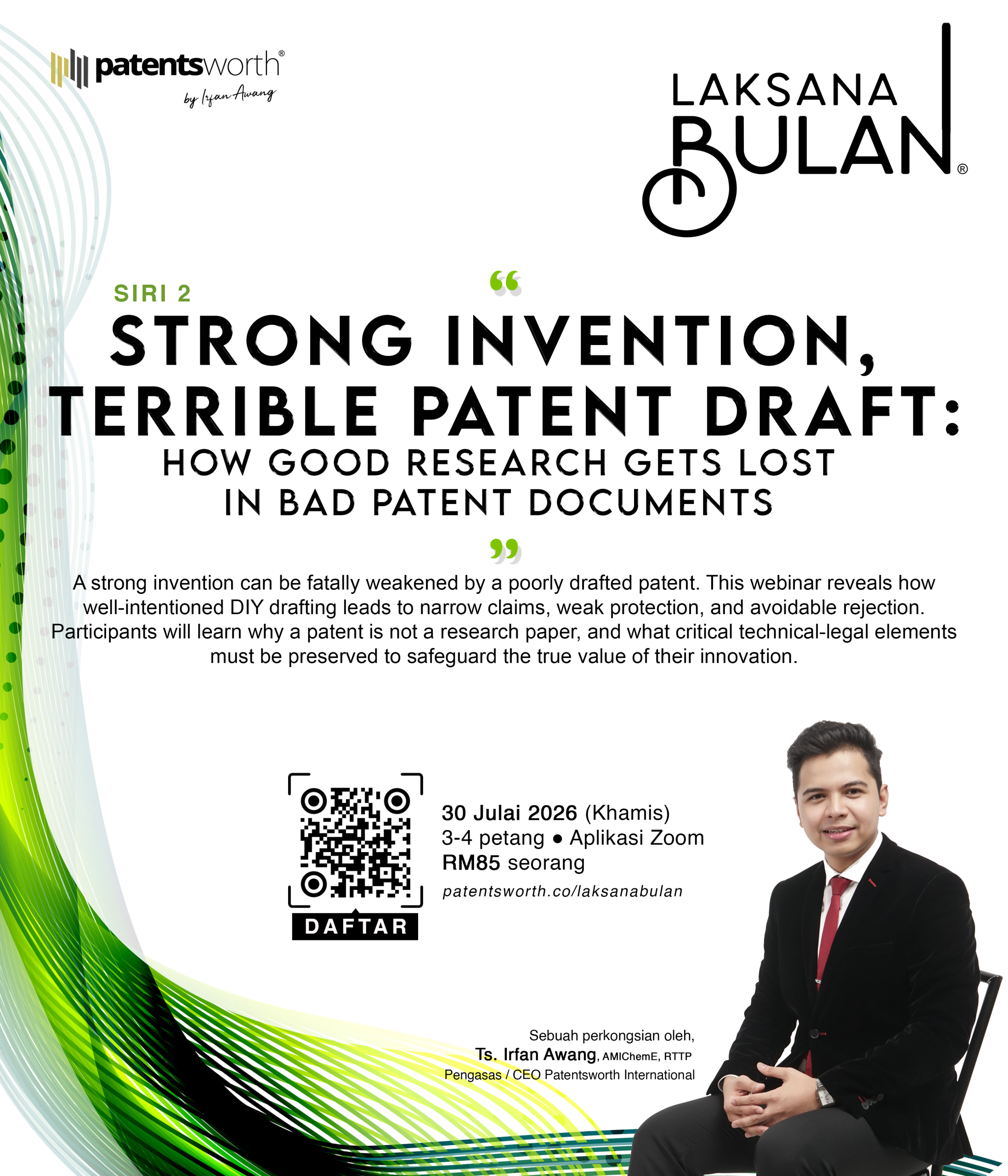 Strong Invention,  Terrible Patent Draft: How Good Research Gets Lost  in Bad Patent Documents [PENUH]